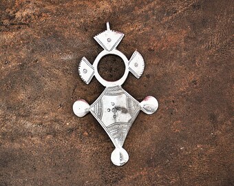 Tuareg Silver Cross - Tuareg Jewelry - Tuareg Necklace - Tuareg Silver - Ethnic Jewelry - Tribal Jewelry