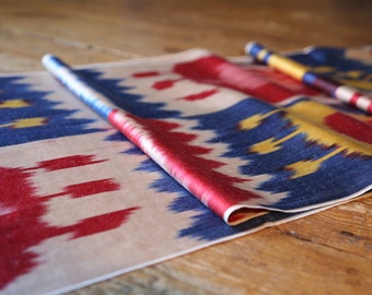 Handloomed Ikat Fabric UZ 19