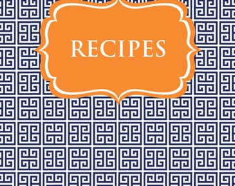 EDITABLE Recipe Binder Printables Recipe Sheet Recipe Card