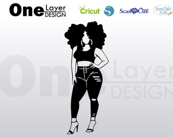 Free Free 279 Full Body Black Woman Svg Free SVG PNG EPS DXF File