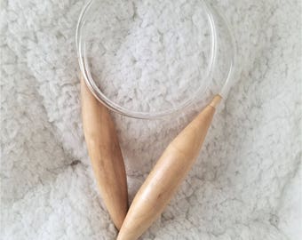 Giant Knitting Needles, US 50, Circular Knitting Needles, Tube Length 31"