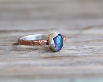 Popular raw Tanzanite Ring by Immeryours