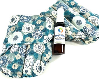 Heat Therapy Rice Bag, Microwave Heat Pack, Ankle Wrap for Pain Relief, Hot Cold Pack, Spa, Massage, Relaxation, Gift for Women, Ships FREE!