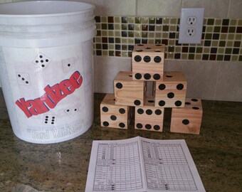 Yard Dice, Farkle, Yahtzee, Yardzee
