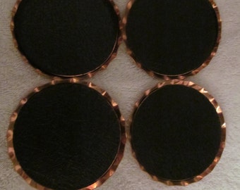 Coppercraft Guild Coasters set of 4 new