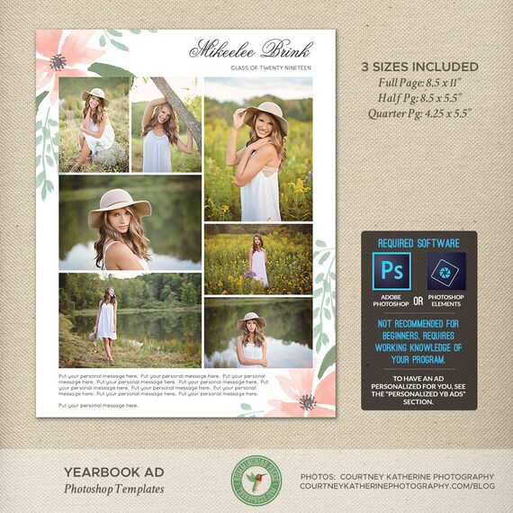 Adobe Photoshop Yearbook Template Senior Yearbook Ad Templates Graduation Ad Dedication Adobe Photoshop Yearbook Template Senior Yearbook Ad Templates Graduation Ad Dedication