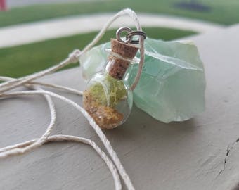 Moss Terrarium Necklace