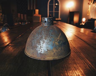 Industrial Style Pendant Lamp Shade 215mm Diamater Vintage Look (Different Colours) Light Shade