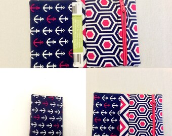 ITH Purse and Card Holder. 5×7 In The Hoop Project by Pixie Willow Patterns