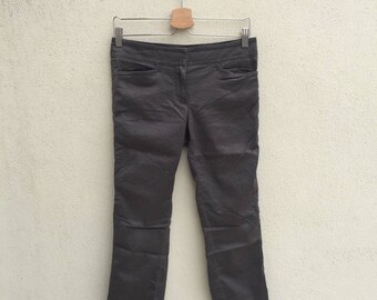 burberry pants grey