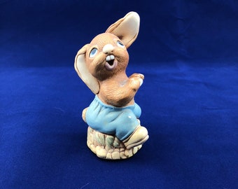 Pendelfin England, "The Thumper" Hand Painted Stonecraft Figurines