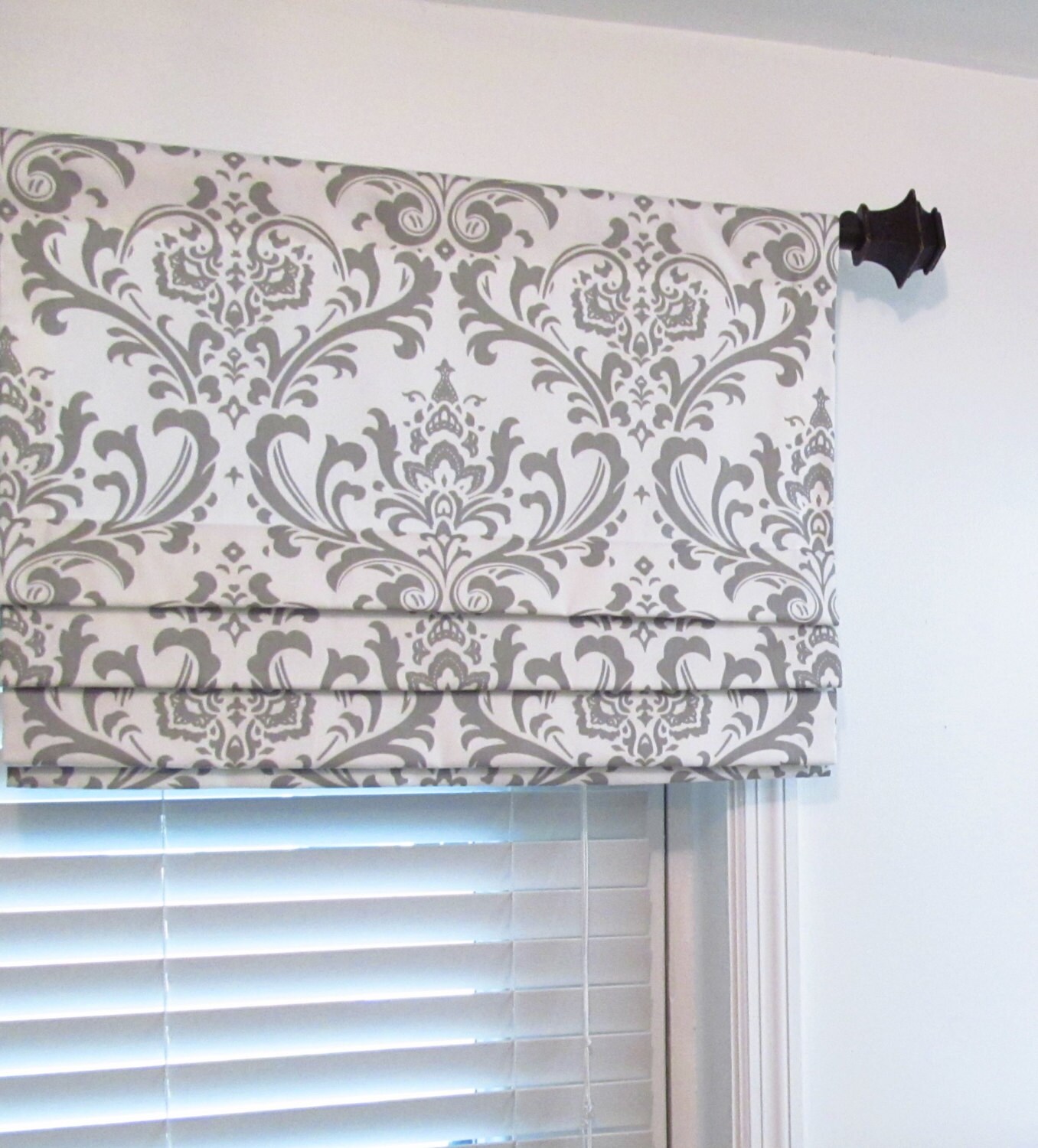Faux Roman Shade Lined Mock Valance Premier Prints Traditions Faux Roman Shade Lined Mock Valance Premier Prints Traditions