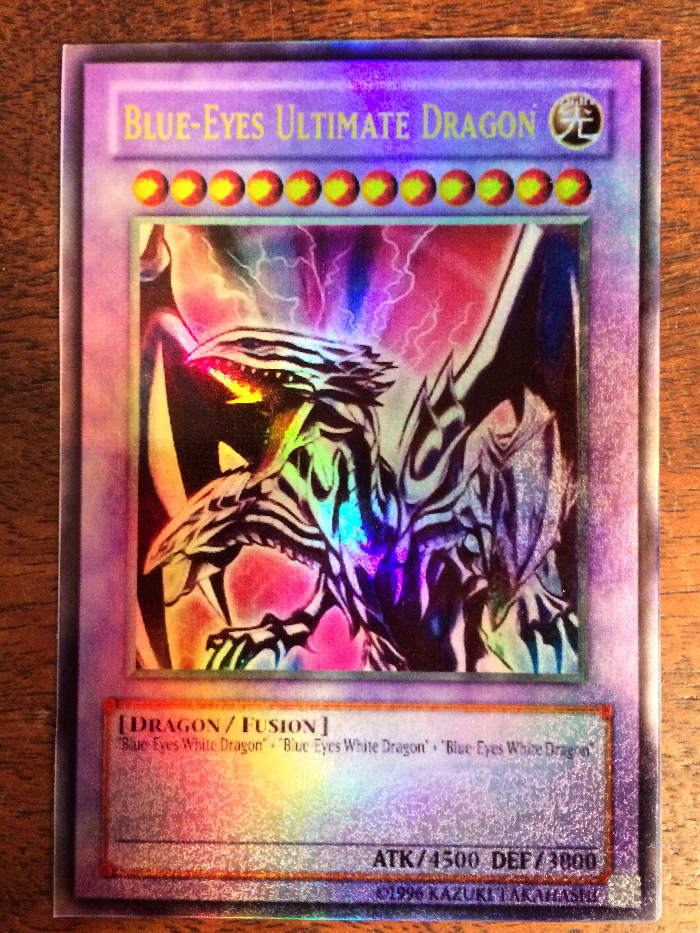 Yu Gi Oh Blue Eyes Ultimate Dragon