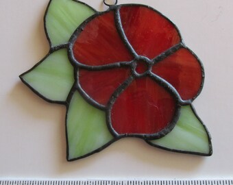 Stained Glass Suncatcher Flower