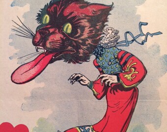 Antique Penny Dreadful Valentine