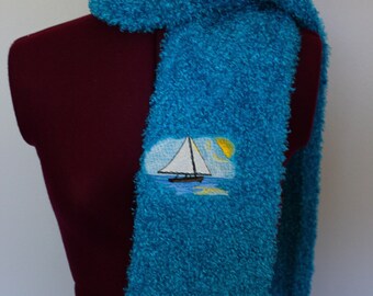 Sailboat Scarf