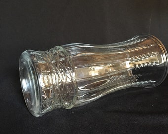 Vintage Brody clear wheat vase C 901