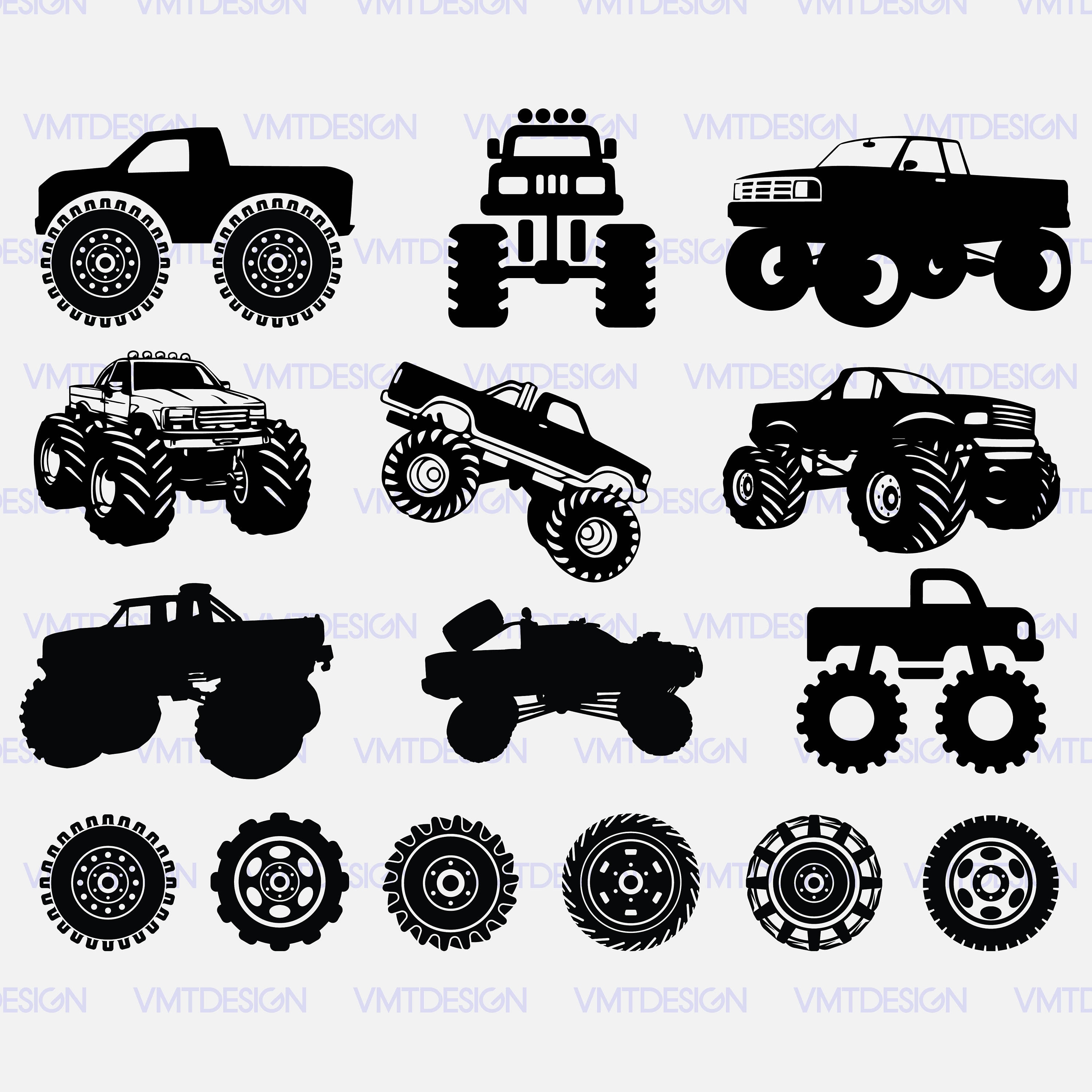 Free Free 300 Silhouette Monster Truck Svg Free SVG PNG EPS DXF File