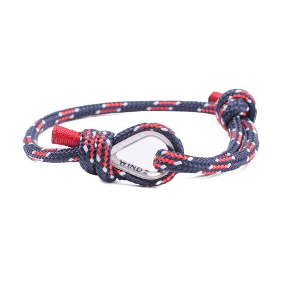 SAILING BRACELET - nautical bracelet, marine jewelry, power bracelet, jewelry bracelet, surfing bracelet, navy blue bracelet, marine jewelry