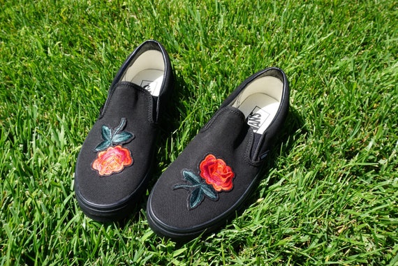 vans slip rose vans slip rose