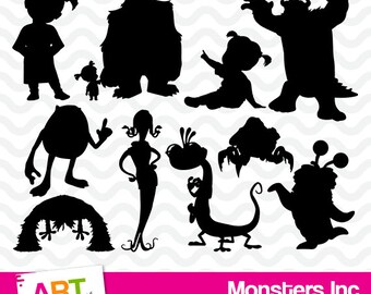 Download Monsters inc clipart | Etsy