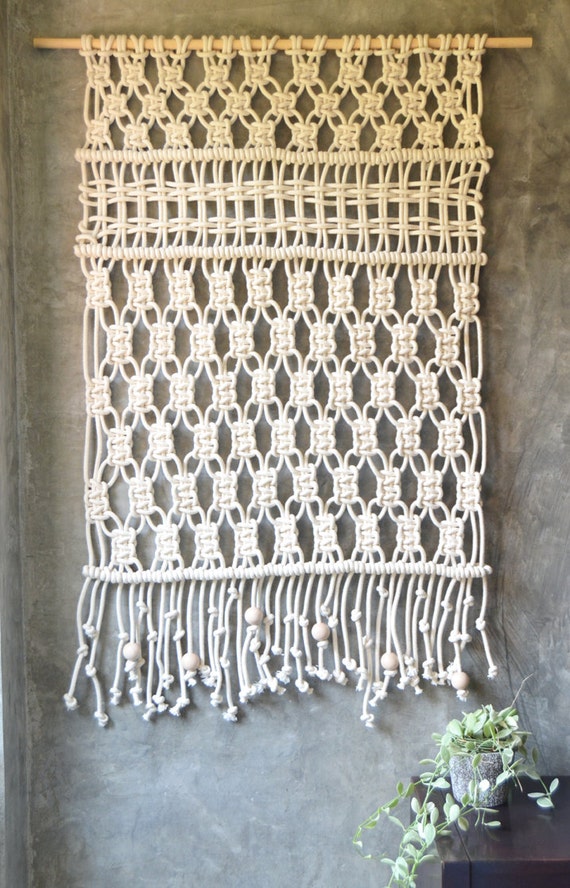 Macrame wall hanging / Tapestry / Wall Art / Modern Macrame