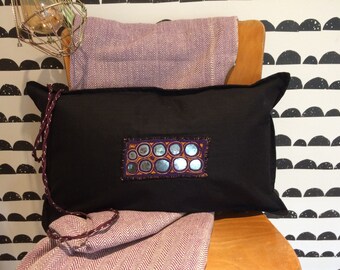 Cushion cover with embroidery