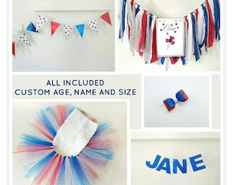 4th of July birthday outfit,Patriotic girl outfit,USA tutu,4th of July decoration,Patriotic theme party,Independence shower theme,USA decor