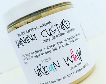 Salted Caramel Banana Custard Deep Conditioning Cream
