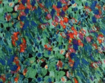 SALE - One Half Yard of Fabric Material - Watecolors