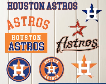 INSTANT DOWNLOAD-Houston Astros SVG,Houston Astros Cut Files,Houston Astros Dxf,Houston Astros Baseball Clipart