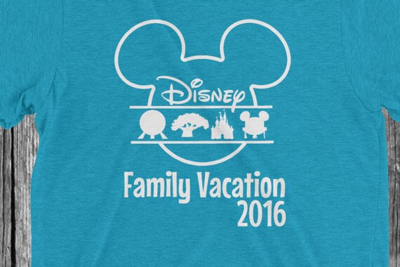 Vinyl Disney World 4 Theme Parks Family Vacation Animal