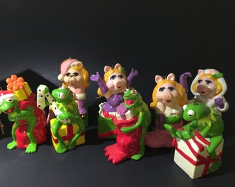 Vintage 8 The Muppets Christmas Ornament