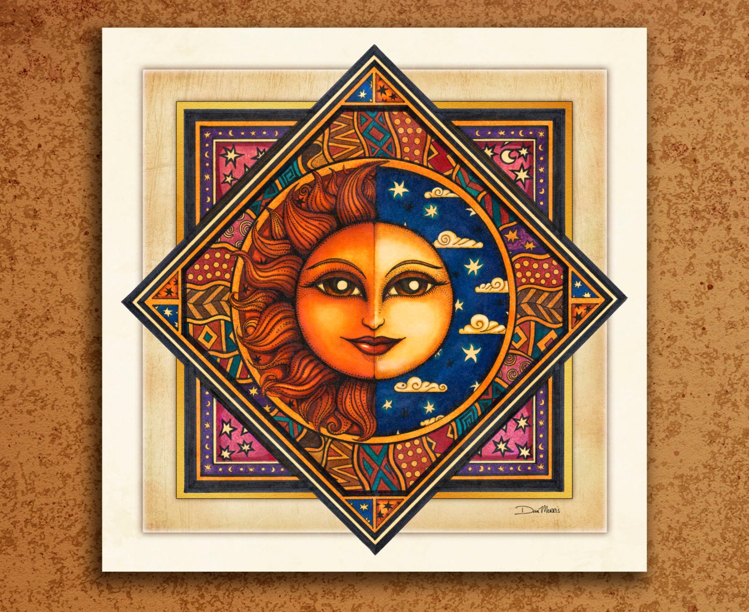 Celestial Art Print by Artist Dan Morris Daybreak