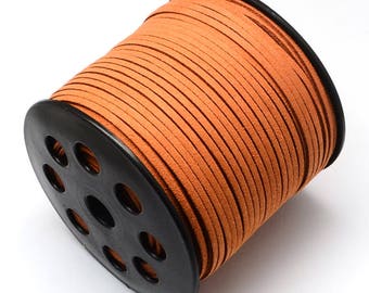 Brick orange cord 3mm wide 1 mm thick