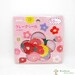 Flake Stickers 50P Japanese Flowers