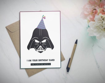 Star Wars Darth Vader Birthday card any occasion anniversary