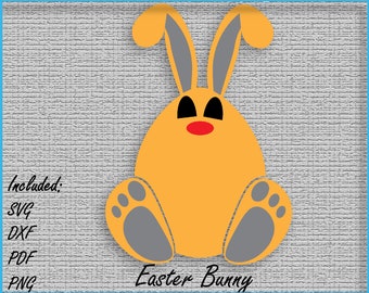 Easter Bunny, SVG cut file, Cut files