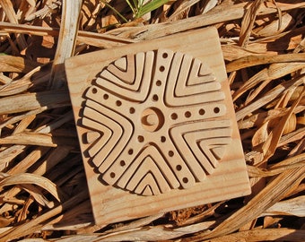 Craft Stamp Pintadera/Pintapane/star/astronomy/Solstice/Nuragic