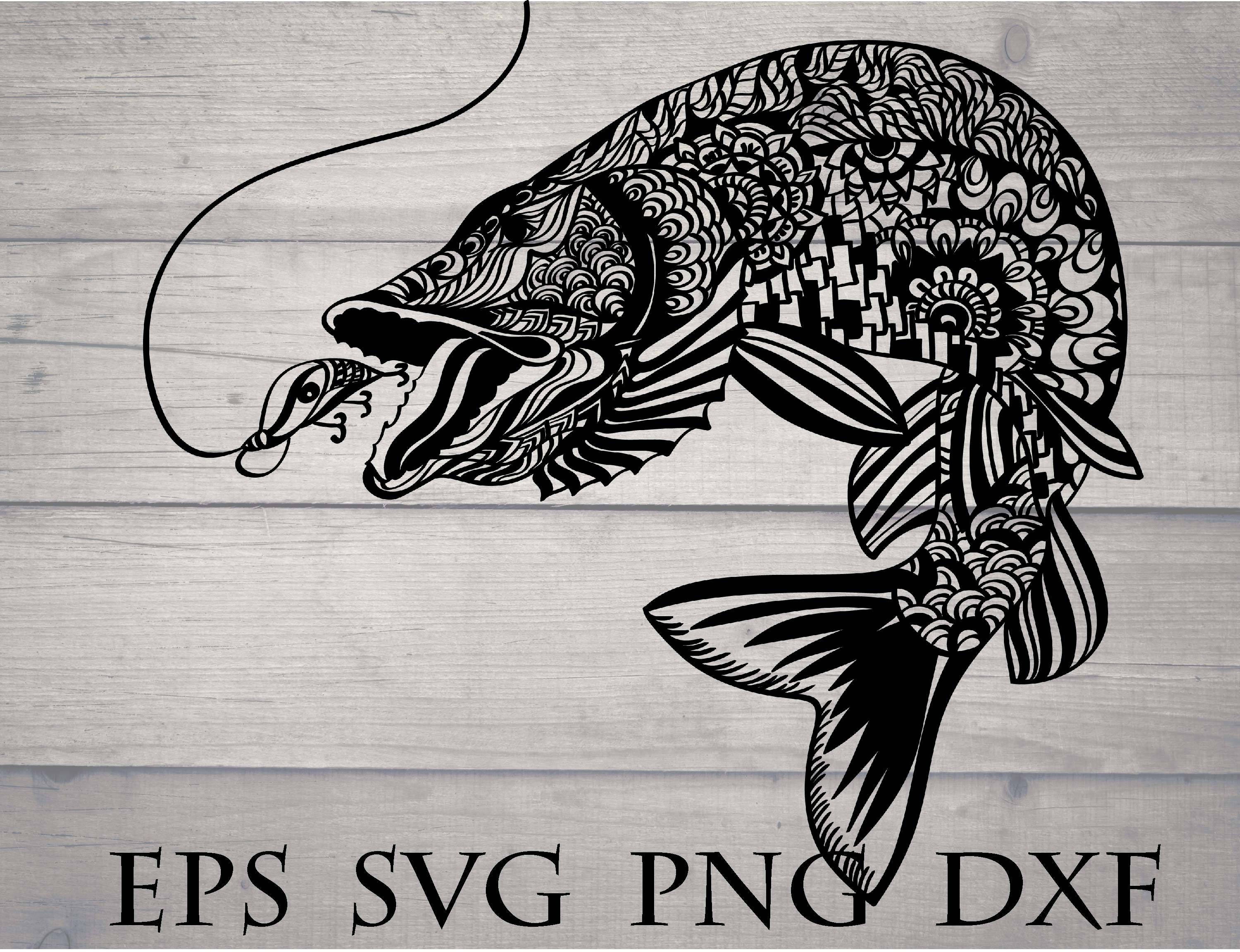 Free Free 262 Fishing Mandala Svg SVG PNG EPS DXF File