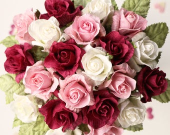 Paper Wedding Bouquet | Paper Rose Bridal Flowers