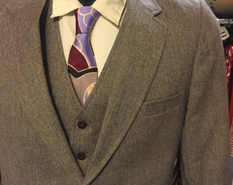 A very nice 1950s 3 piece men's suit