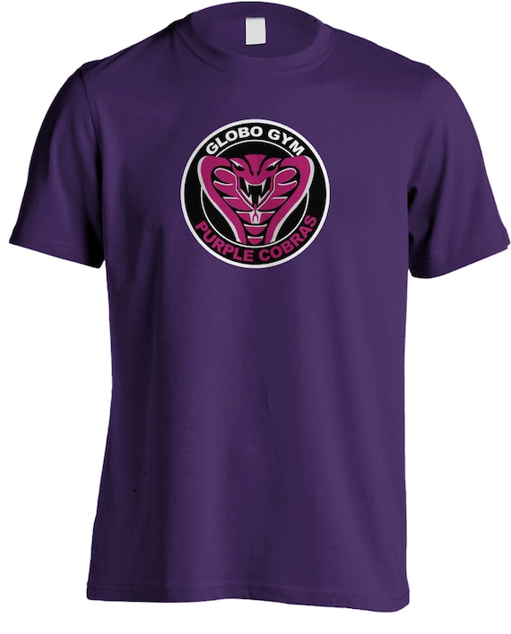 Dodgeball Globogym Purple Cobras Movie Tshirt