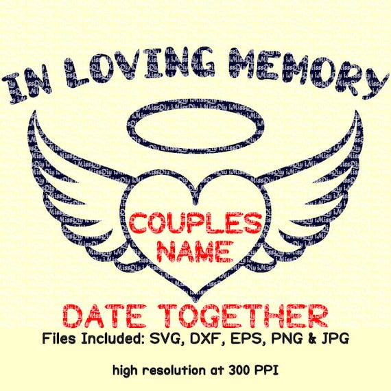 Free Free Wedding Memorial Svg 548 SVG PNG EPS DXF File