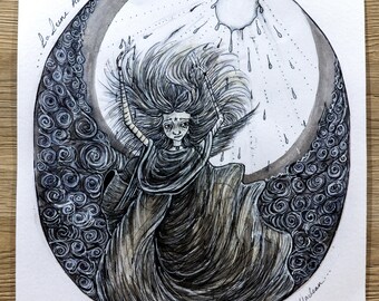 La Lune hurlante - from La Lune series