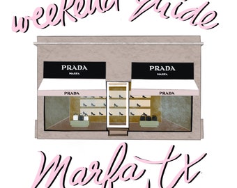 Welcome to Marfa series of 3