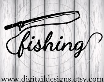 Download Fishing Love SVG png fcm eps dxf ai Cut File