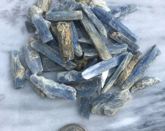 Blue Kyanite 2 oz - Crystal - Gems - Rough Stone - Bulk Stone - Bulk Crystal - Healing Stones - Healing Crystals - Variety Stone - healing -