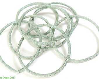 8 Bracelets Basketry Swazi Sisal Woven Africa 78712