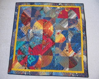 Colourful throw